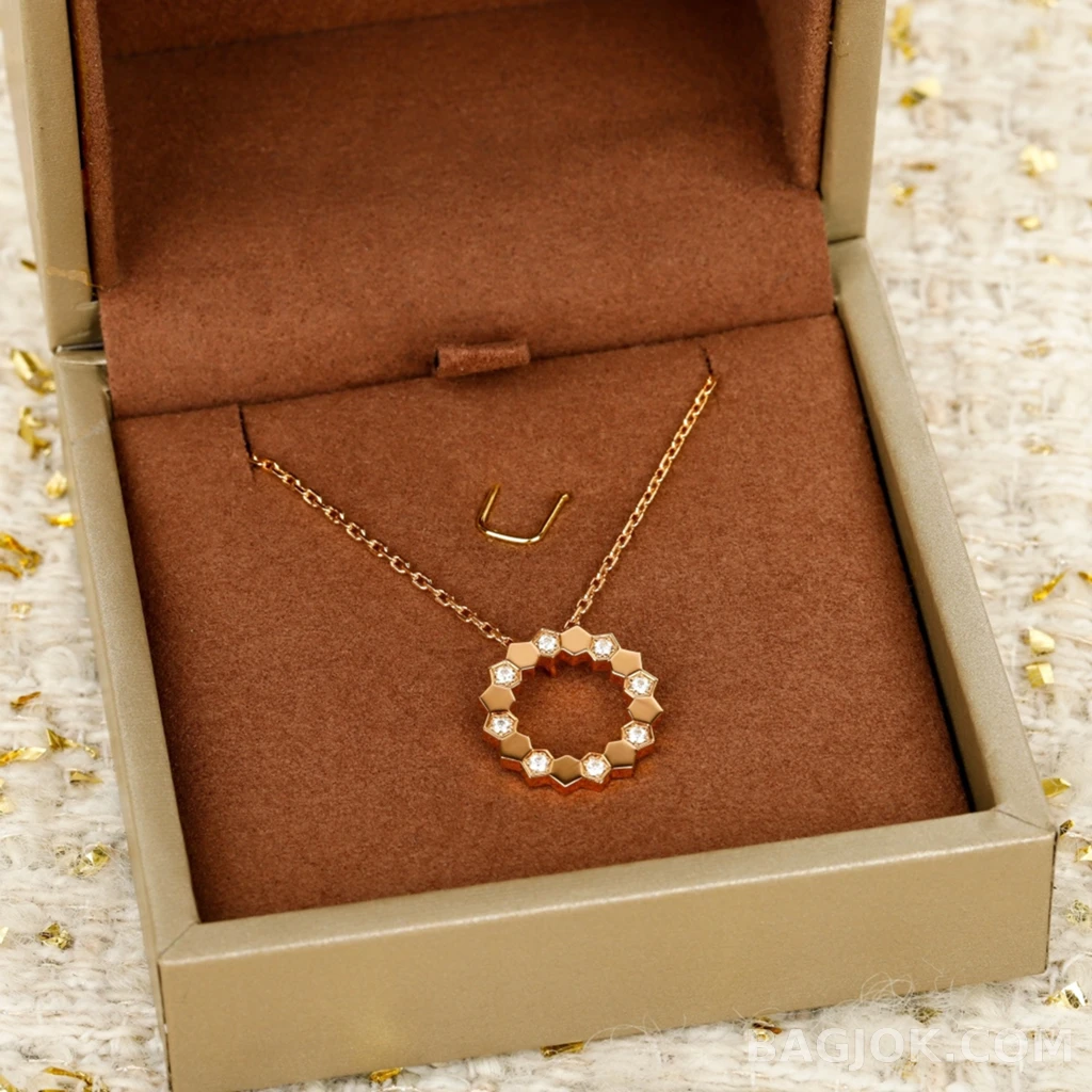 쇼메 Chaumet Bee My Love 헥사곤 오픈 목걸이 상세 이미지