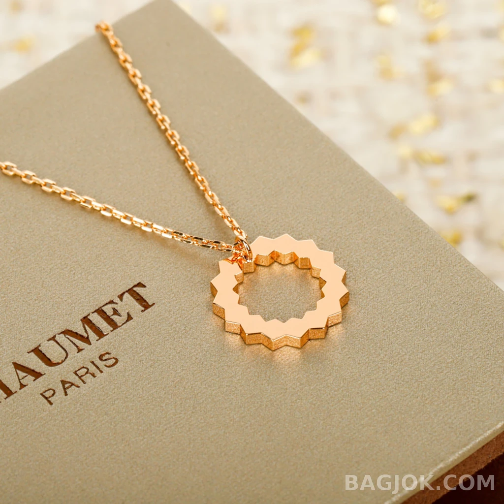 쇼메 Chaumet Bee My Love 헥사곤 오픈 목걸이 상세 이미지
