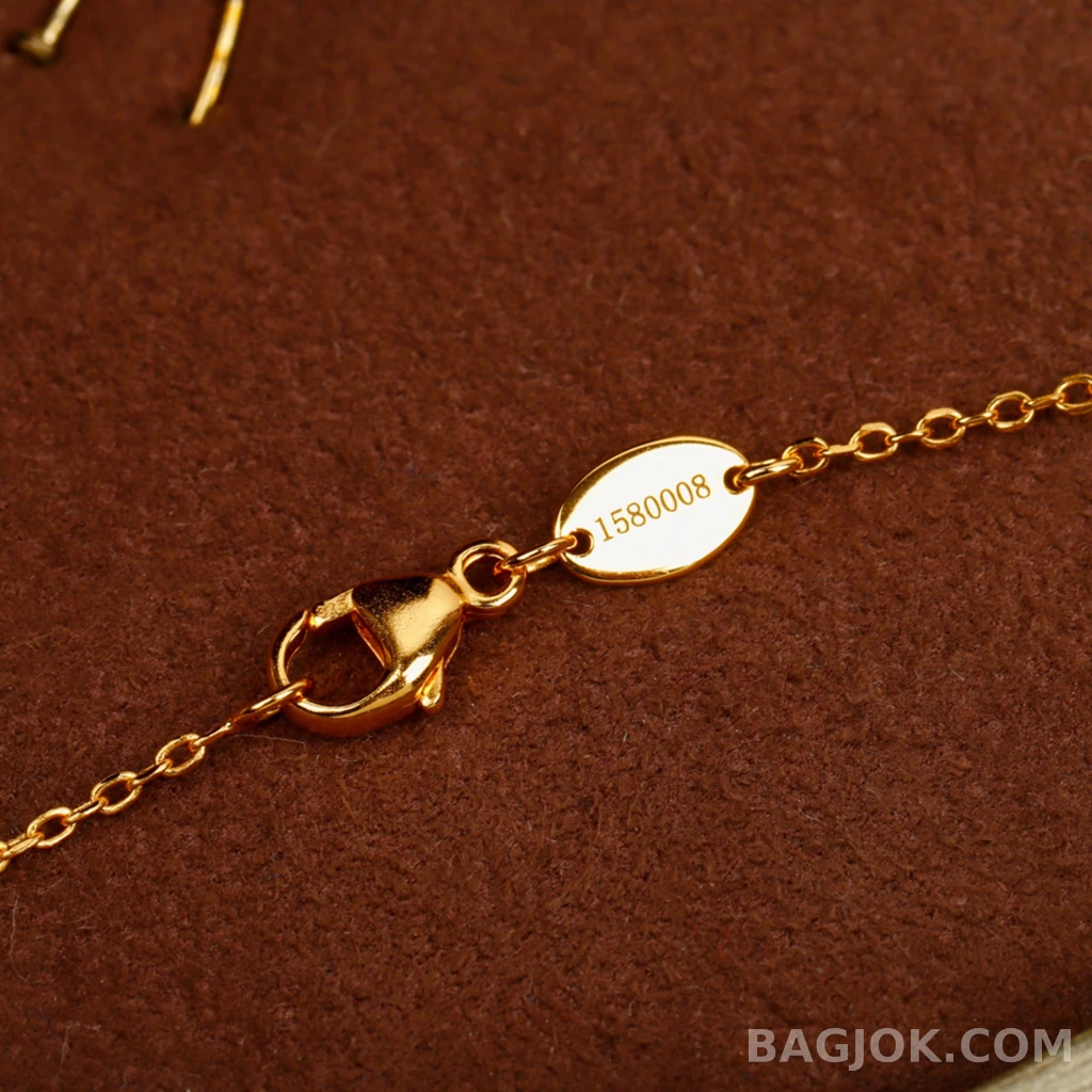 쇼메 Chaumet Liens 크로스 펜던트 목걸이 상세 이미지
