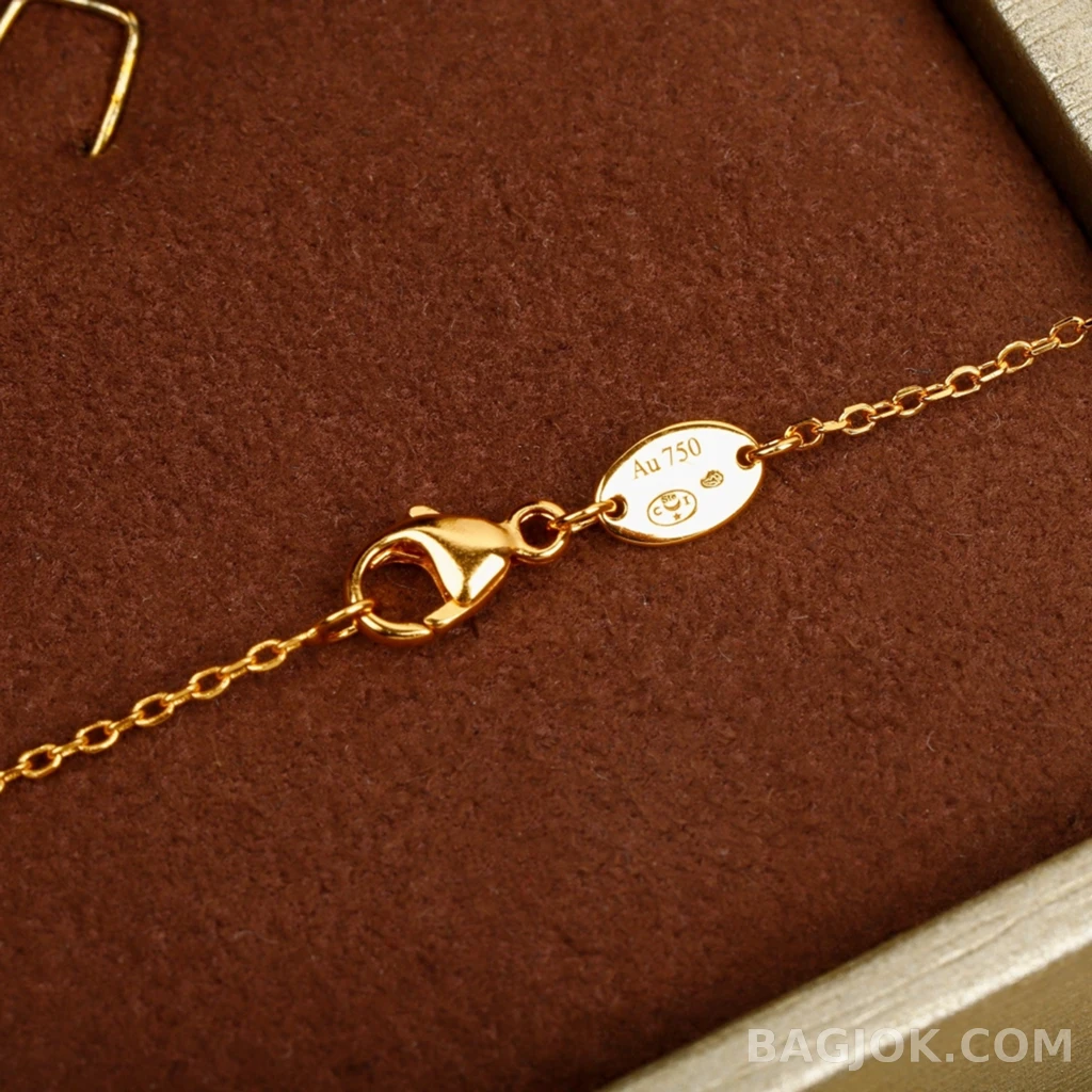 쇼메 Chaumet Liens 크로스 펜던트 목걸이 상세 이미지