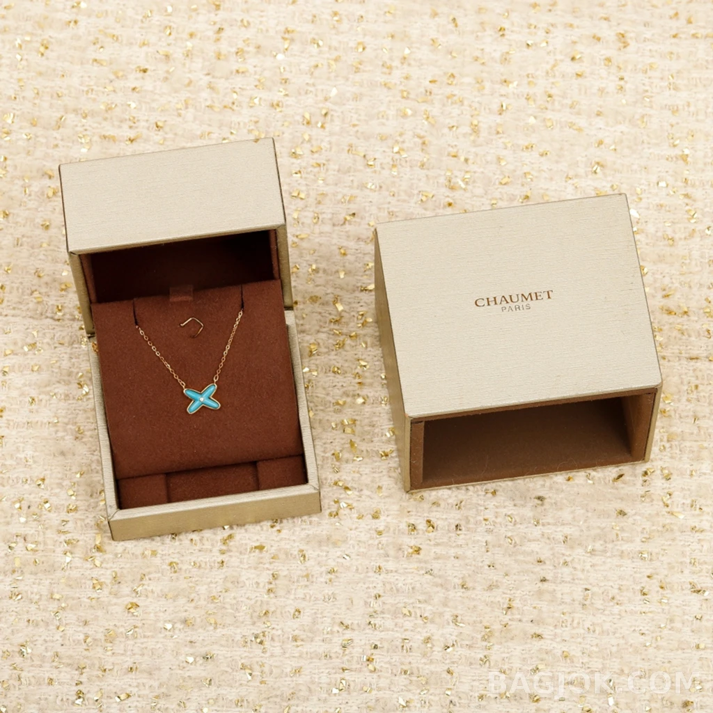 쇼메 Chaumet Liens 크로스 펜던트 목걸이 상세 이미지