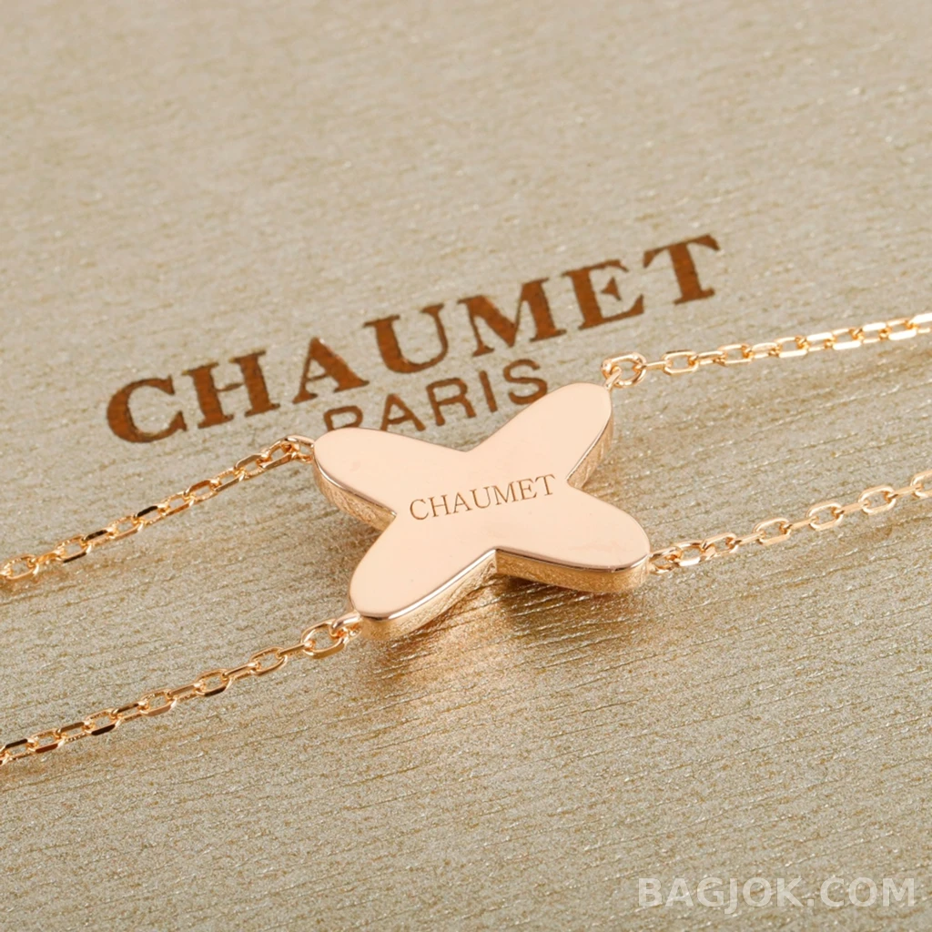 쇼메 Chaumet Liens 크로스 펜던트 목걸이 상세 이미지
