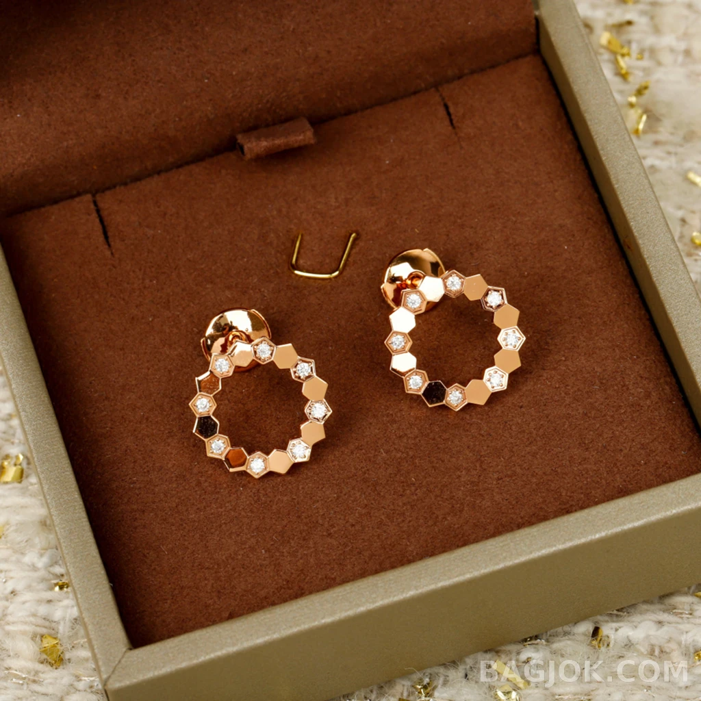 쇼메 Chaumet Bee My Love 헥사곤 귀걸이 상세 이미지
