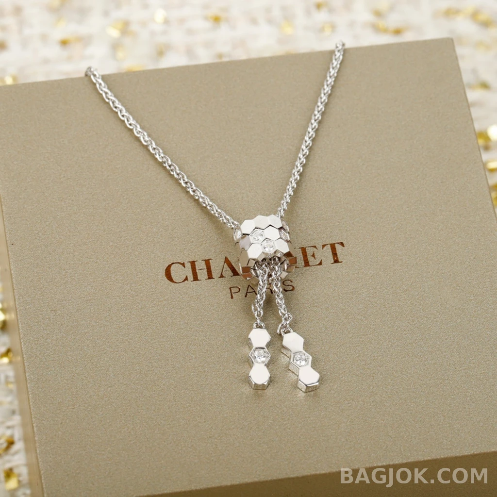 쇼메 Chaumet Bee My Love 헥사곤 슬라이드 목걸이 상세 이미지