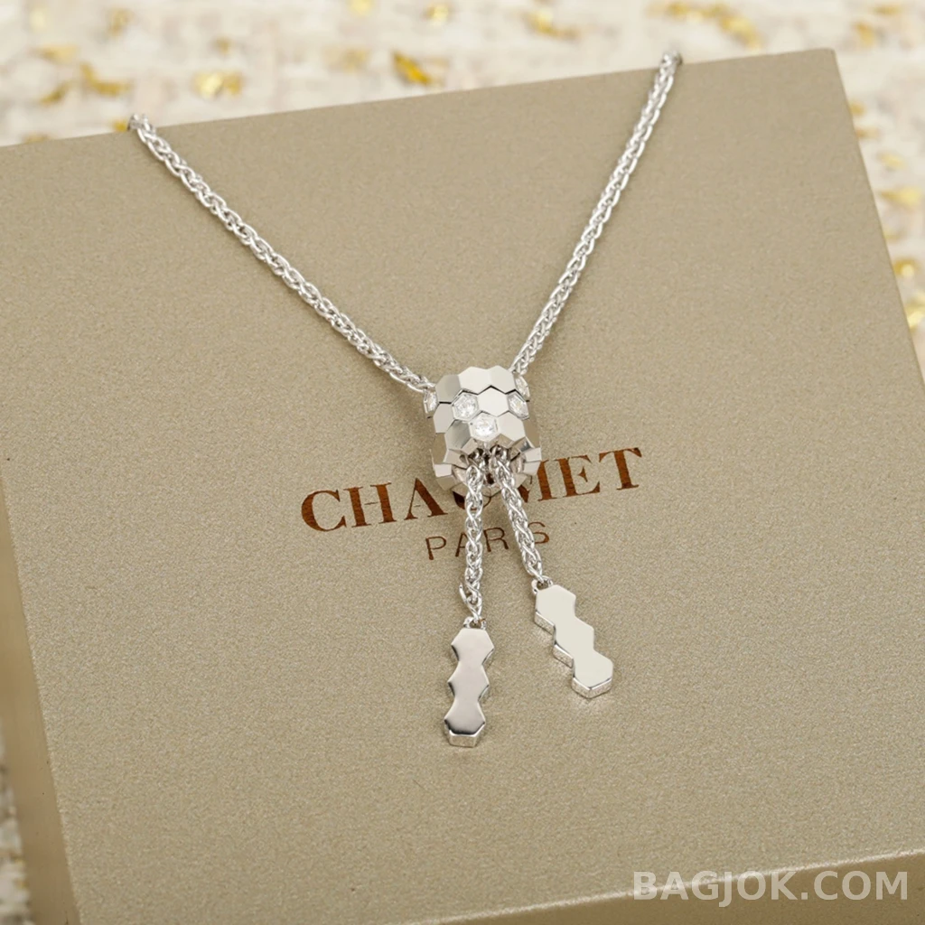 쇼메 Chaumet Bee My Love 헥사곤 슬라이드 목걸이 상세 이미지