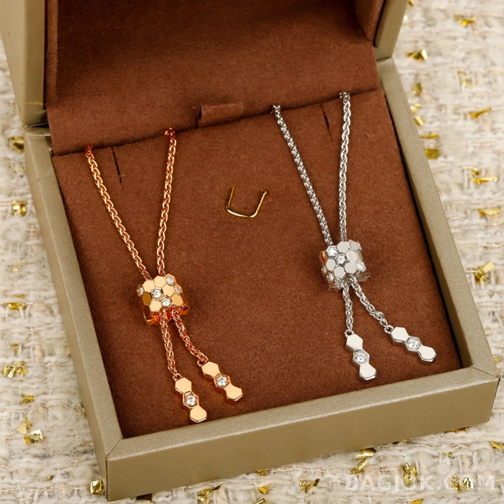 쇼메 Chaumet Bee My Love 헥사곤 슬라이드 목걸이 상세 이미지