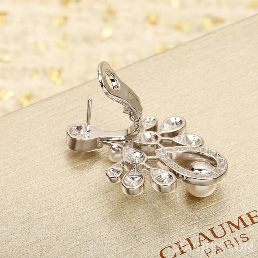 쇼메 Chaumet Joséphine 펄 티어드롭 귀걸이 상세 이미지