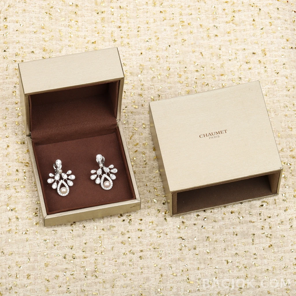 쇼메 Chaumet Joséphine 펄 티어드롭 귀걸이 상세 이미지