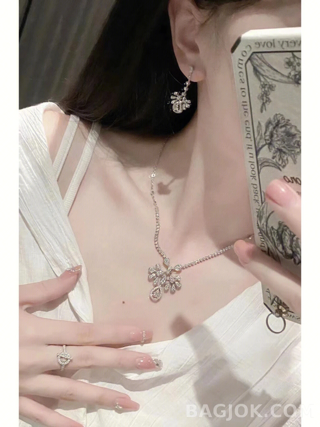 쇼메 Chaumet Joséphine 펄 티어드롭 귀걸이 상세 이미지