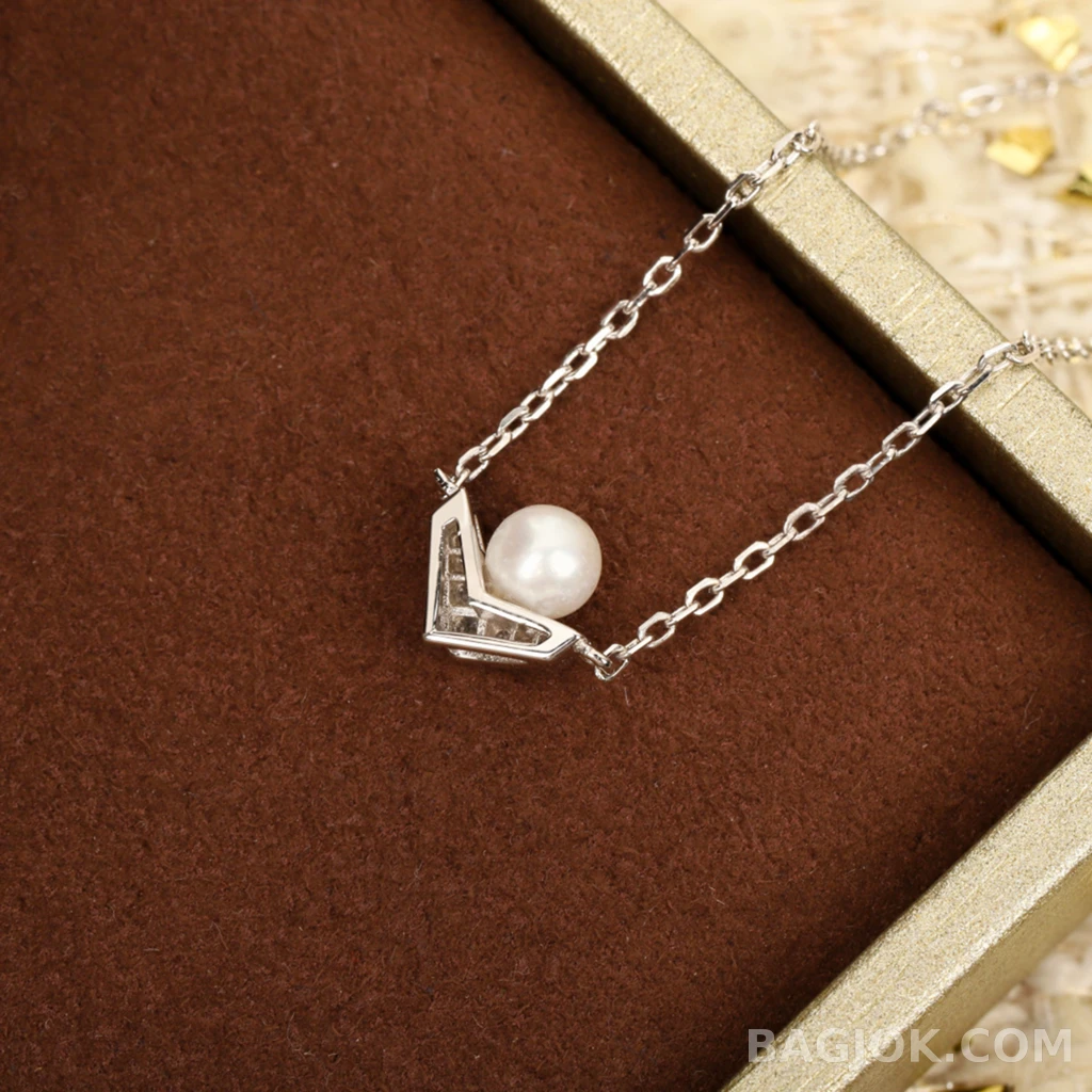 쇼메 Chaumet Joséphine Aigrette 펄 목걸이 상세 이미지