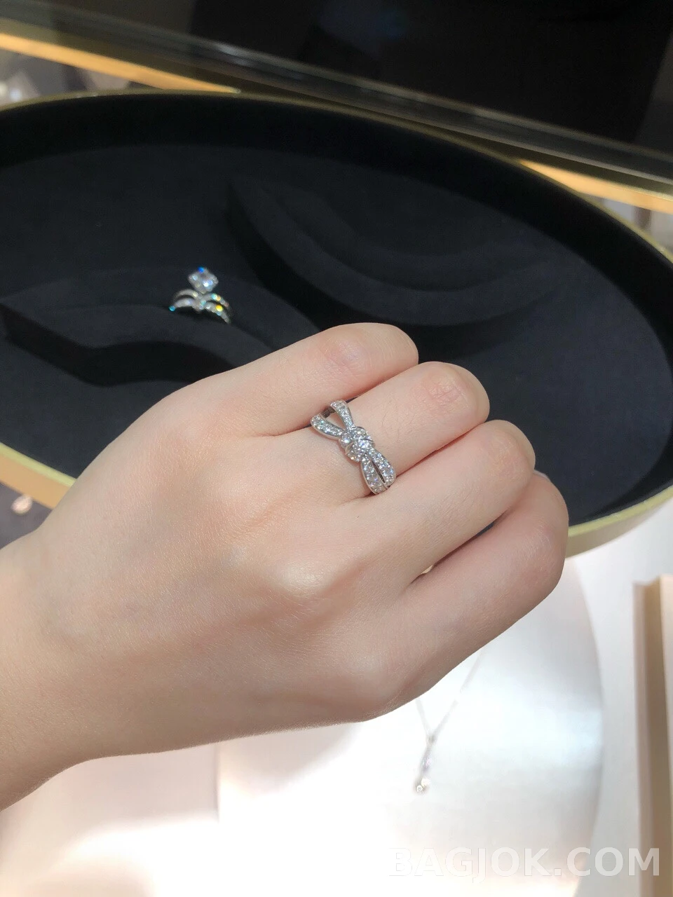 쇼메 Chaumet Joséphine 더블 밴드 반지 상세 이미지