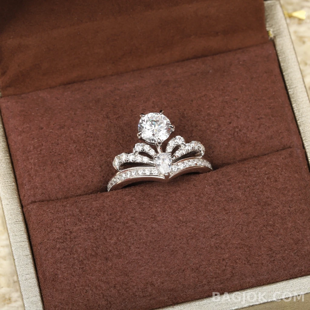 쇼메 Chaumet Joséphine 크라운 반지 상세 이미지