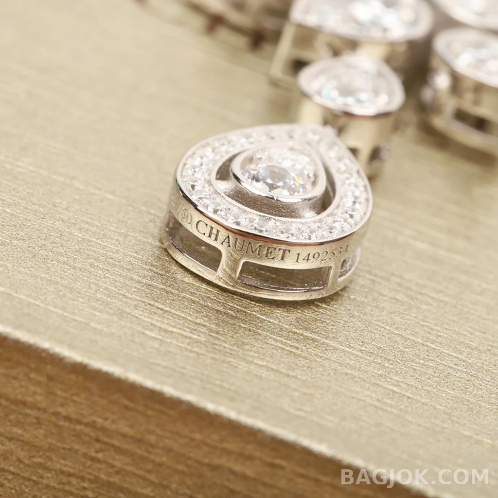 쇼메 Chaumet Joséphine 티어드롭 풀스톤 목걸이 상세 이미지