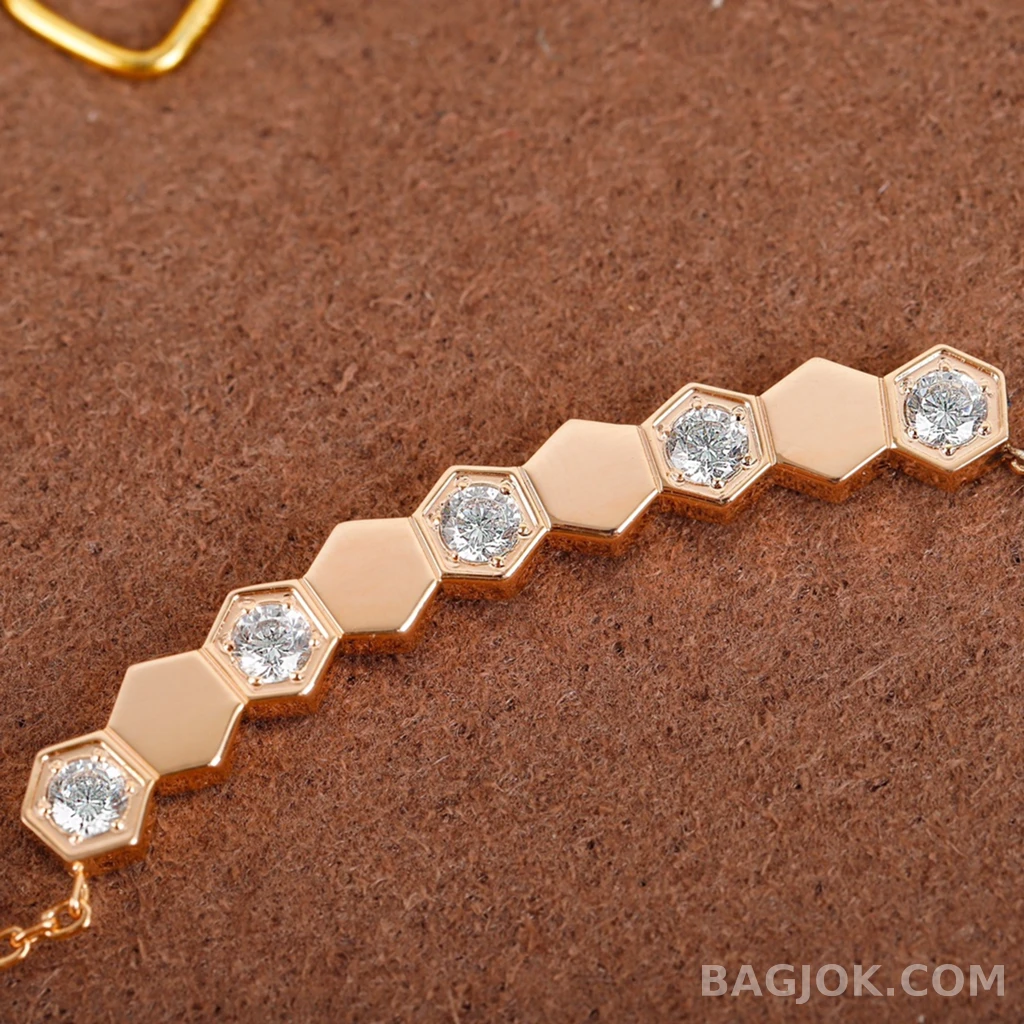 쇼메 Chaumet Bee My Love 헥사곤 바 목걸이 상세 이미지