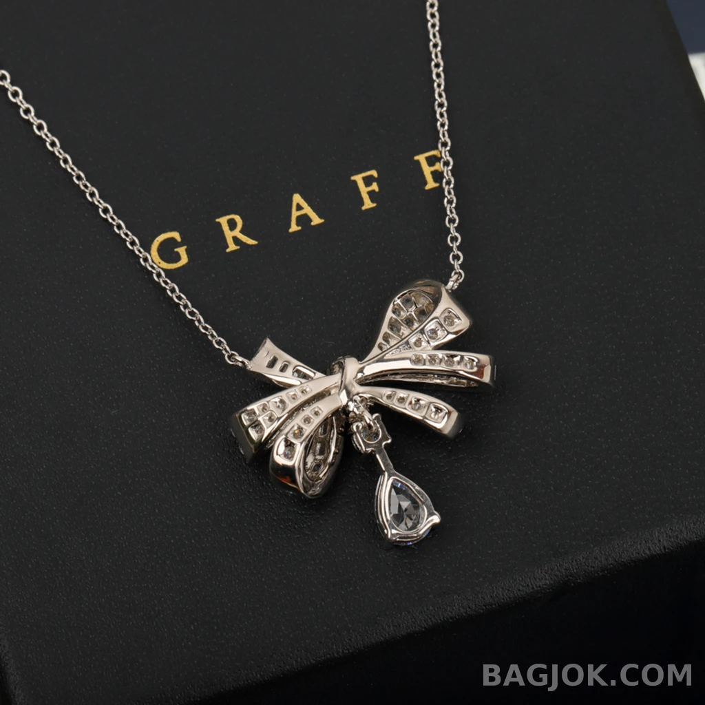 그라프 Graff Tilda’s Bow 펜던트 목걸이 상세 이미지