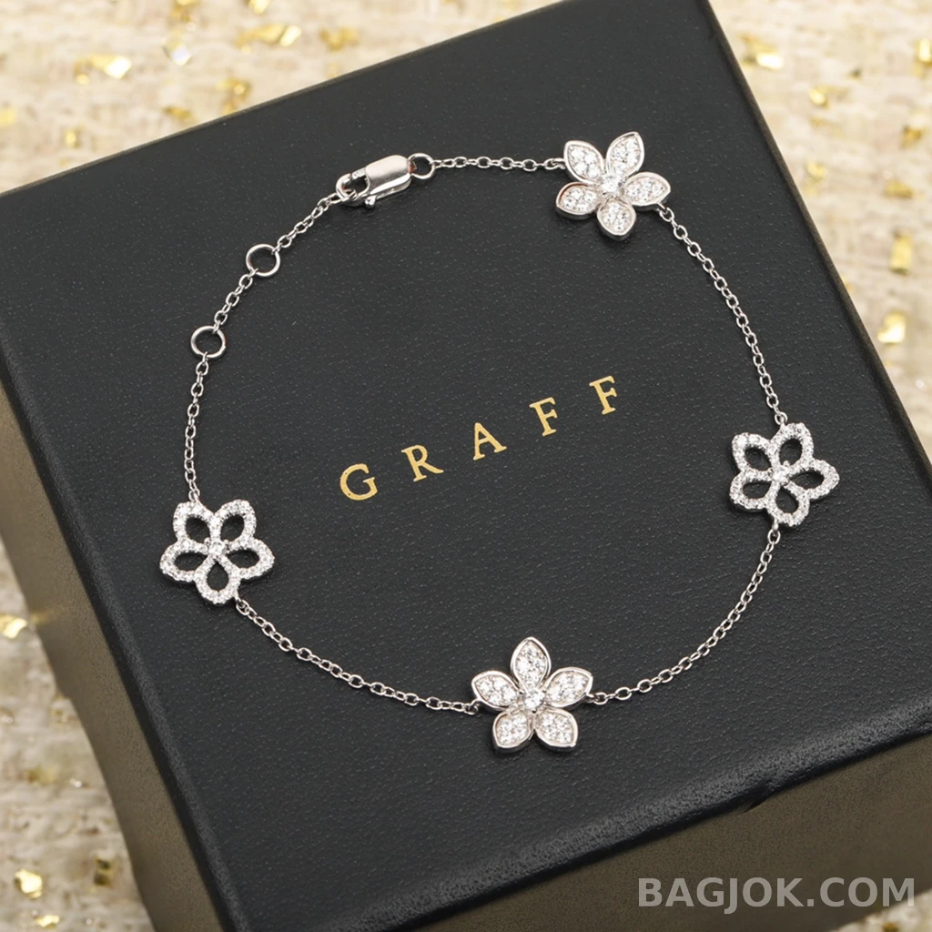 그라프 Graff Wild Flower 플라워 팔찌 상세 이미지
