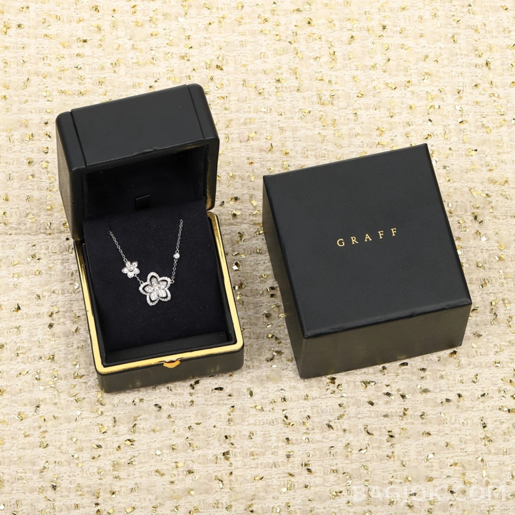 그라프 Graff Wild Flower 더블 플라워 목걸이 상세 이미지