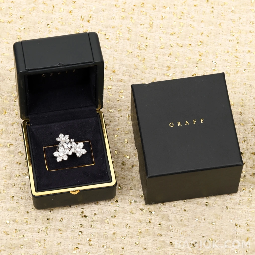 그라프 Graff Wild Flower 플라워 클러스터 반지 상세 이미지