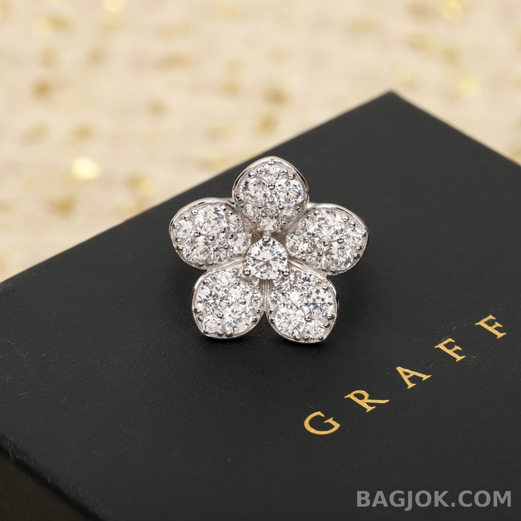 그라프 Graff Wild Flower 플라워 풀스톤 반지 상세 이미지