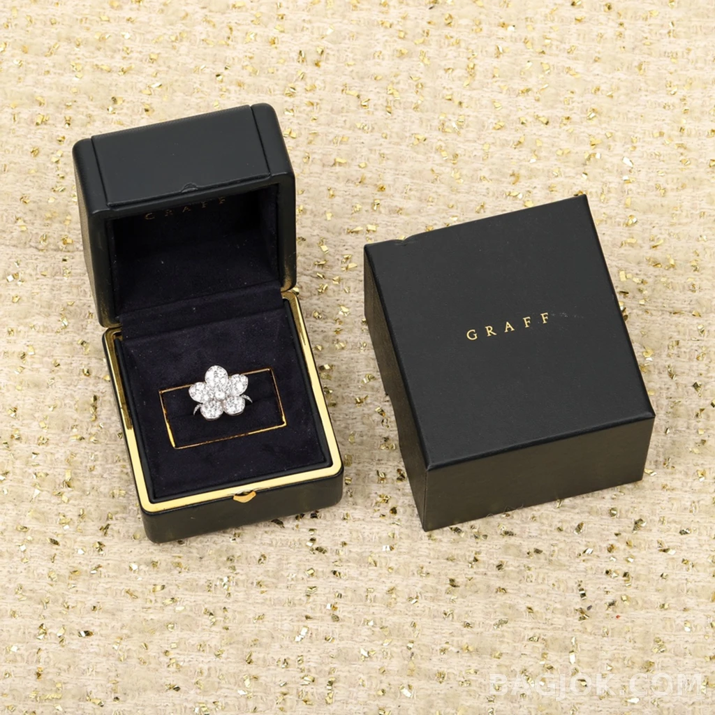 그라프 Graff Wild Flower 플라워 풀스톤 반지 상세 이미지