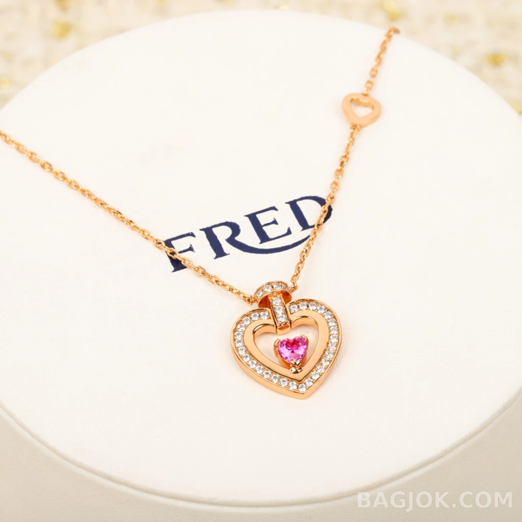 프레드 Fred Pretty Woman 하트 목걸이 상세 이미지