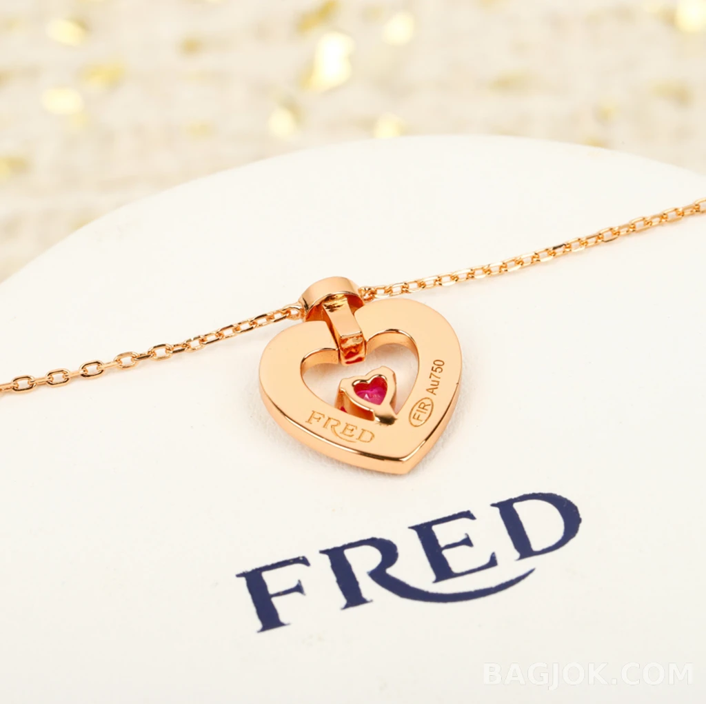 프레드 Fred Pretty Woman 하트 목걸이 상세 이미지