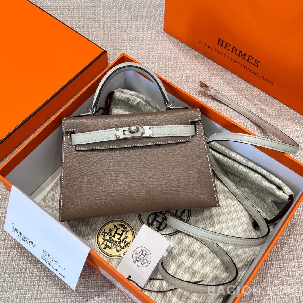 에르메스 Hermes 미니 켈리 Ⅱ 19 쉐브르 상세 이미지