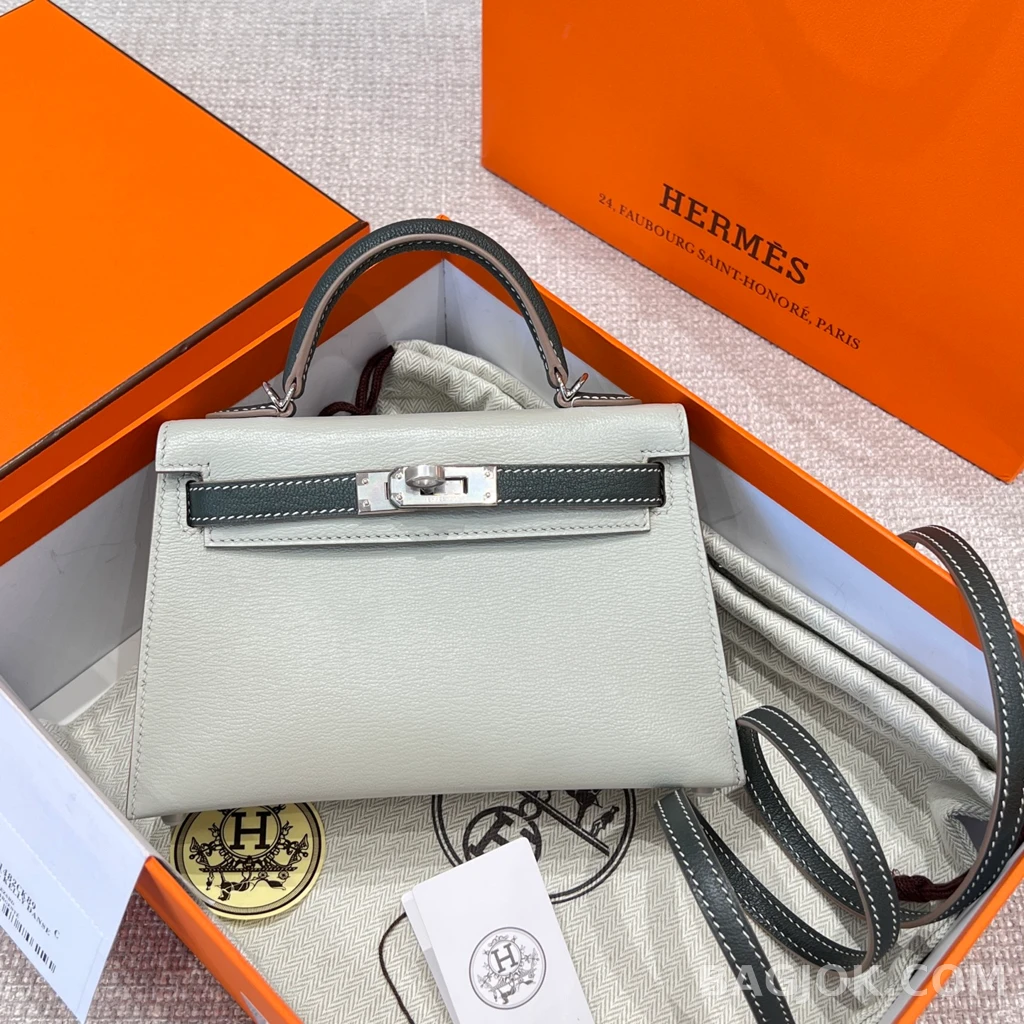 에르메스 Hermes 미니 켈리 Ⅱ 19 쉐브르 상세 이미지