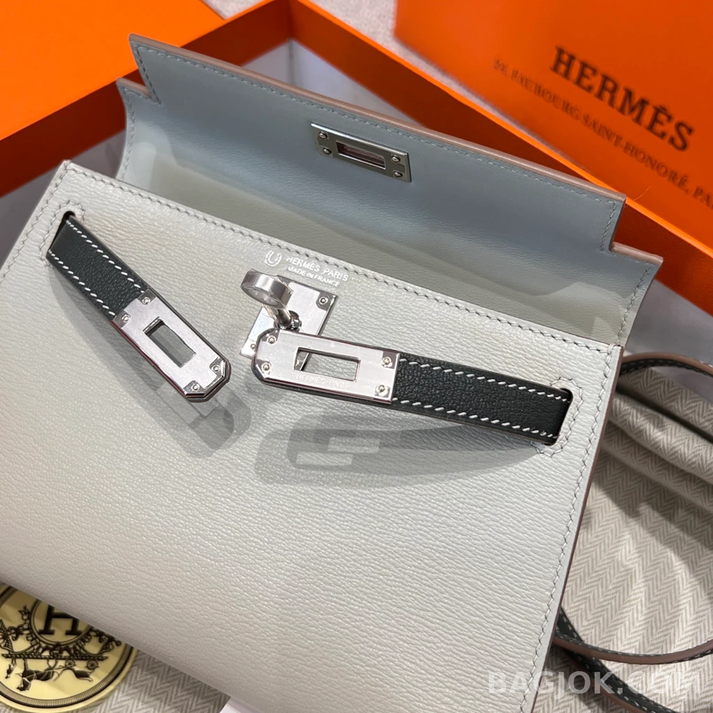 에르메스 Hermes 미니 켈리 Ⅱ 19 쉐브르 상세 이미지
