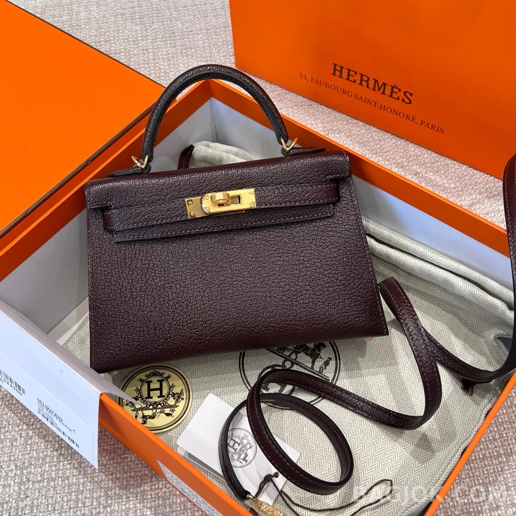 에르메스 Hermes 미니 켈리 Ⅱ 19 쉐브르 상세 이미지