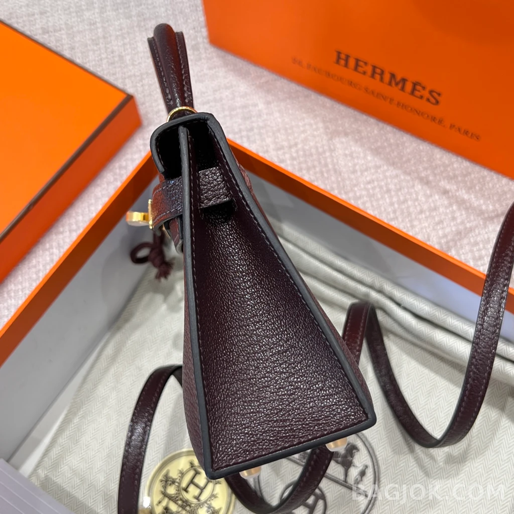 에르메스 Hermes 미니 켈리 Ⅱ 19 쉐브르 상세 이미지