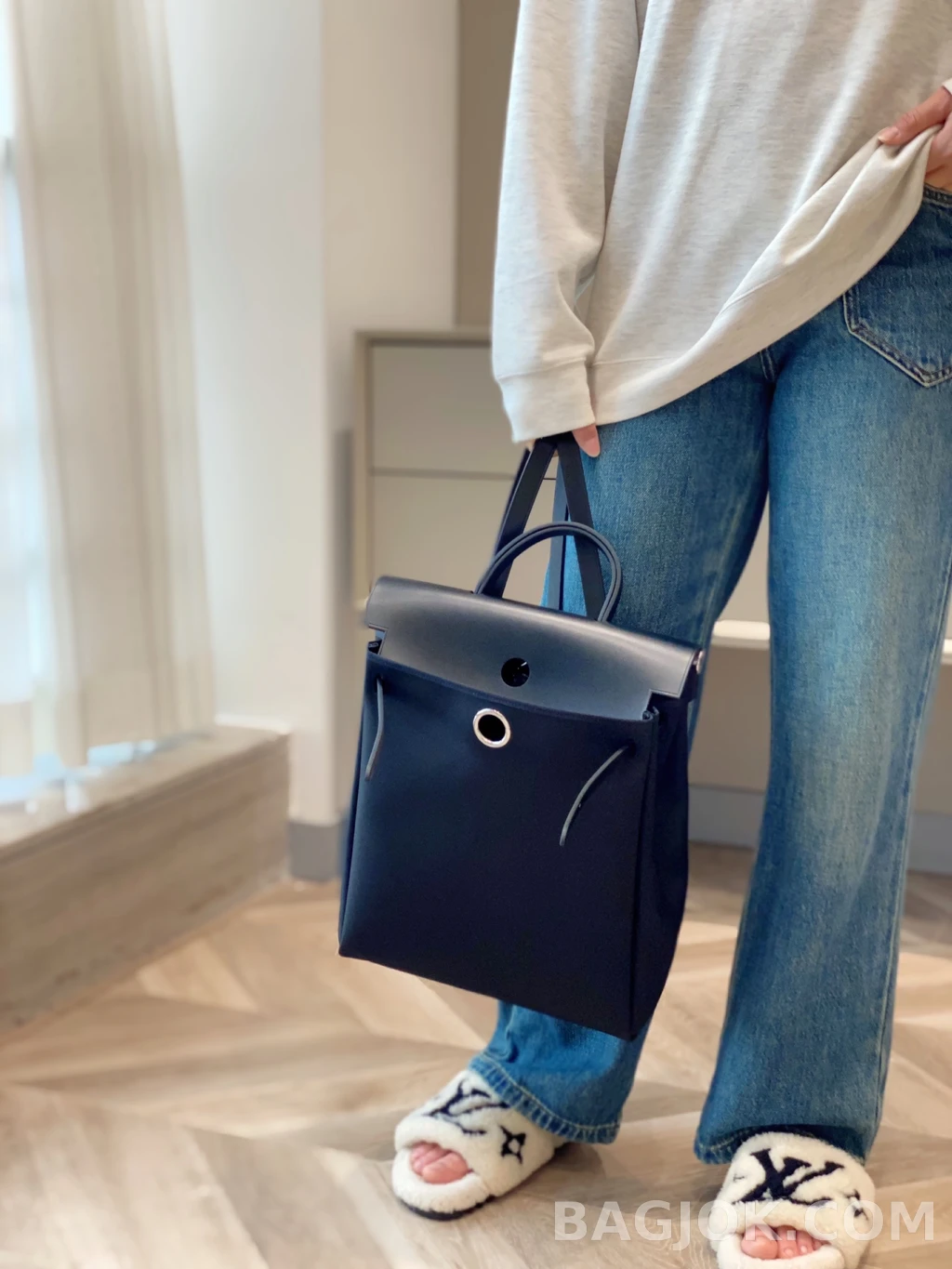 에르메스 Hermes A Dos Zip 백팩 상세 이미지