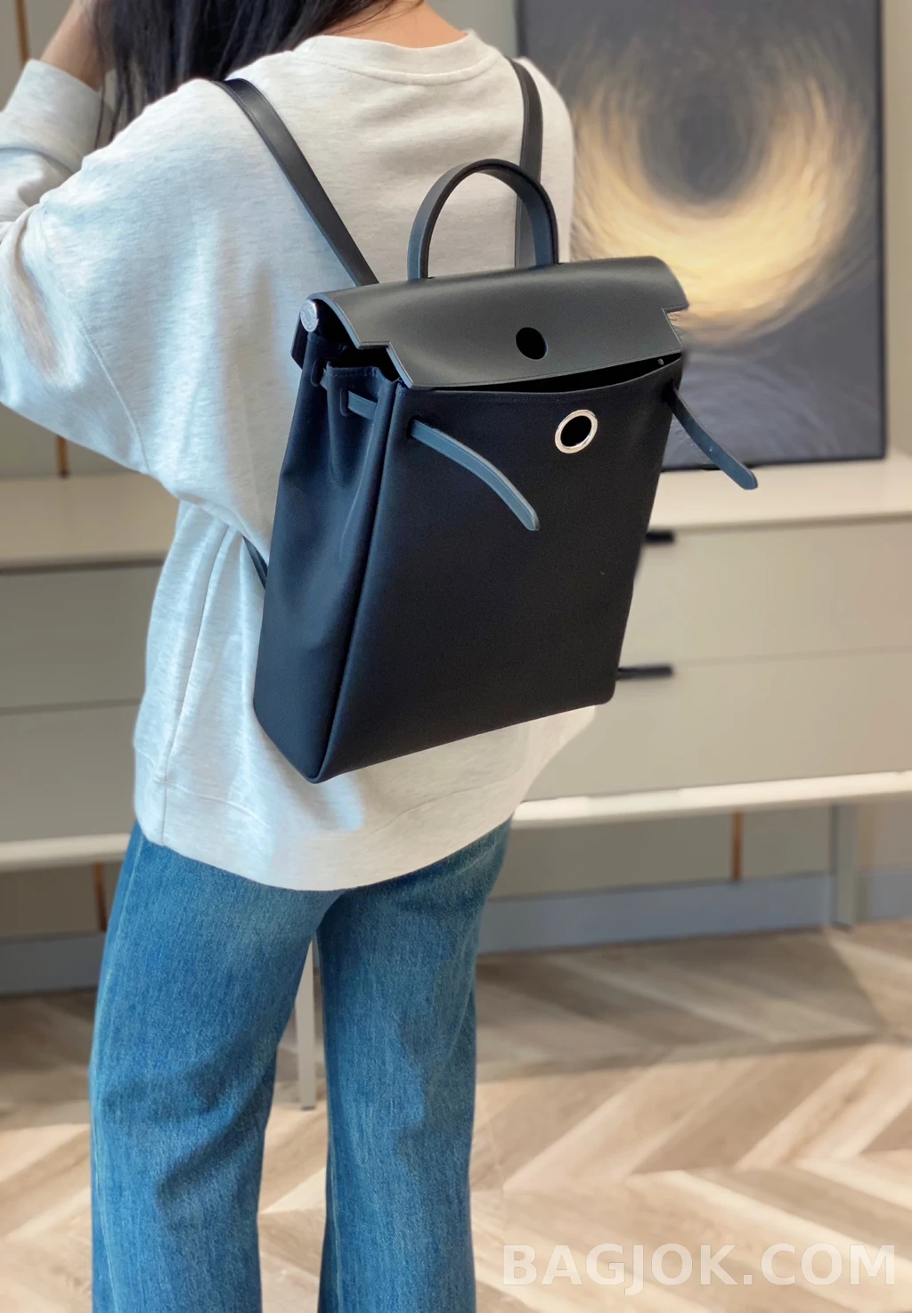 에르메스 Hermes A Dos Zip 백팩 상세 이미지