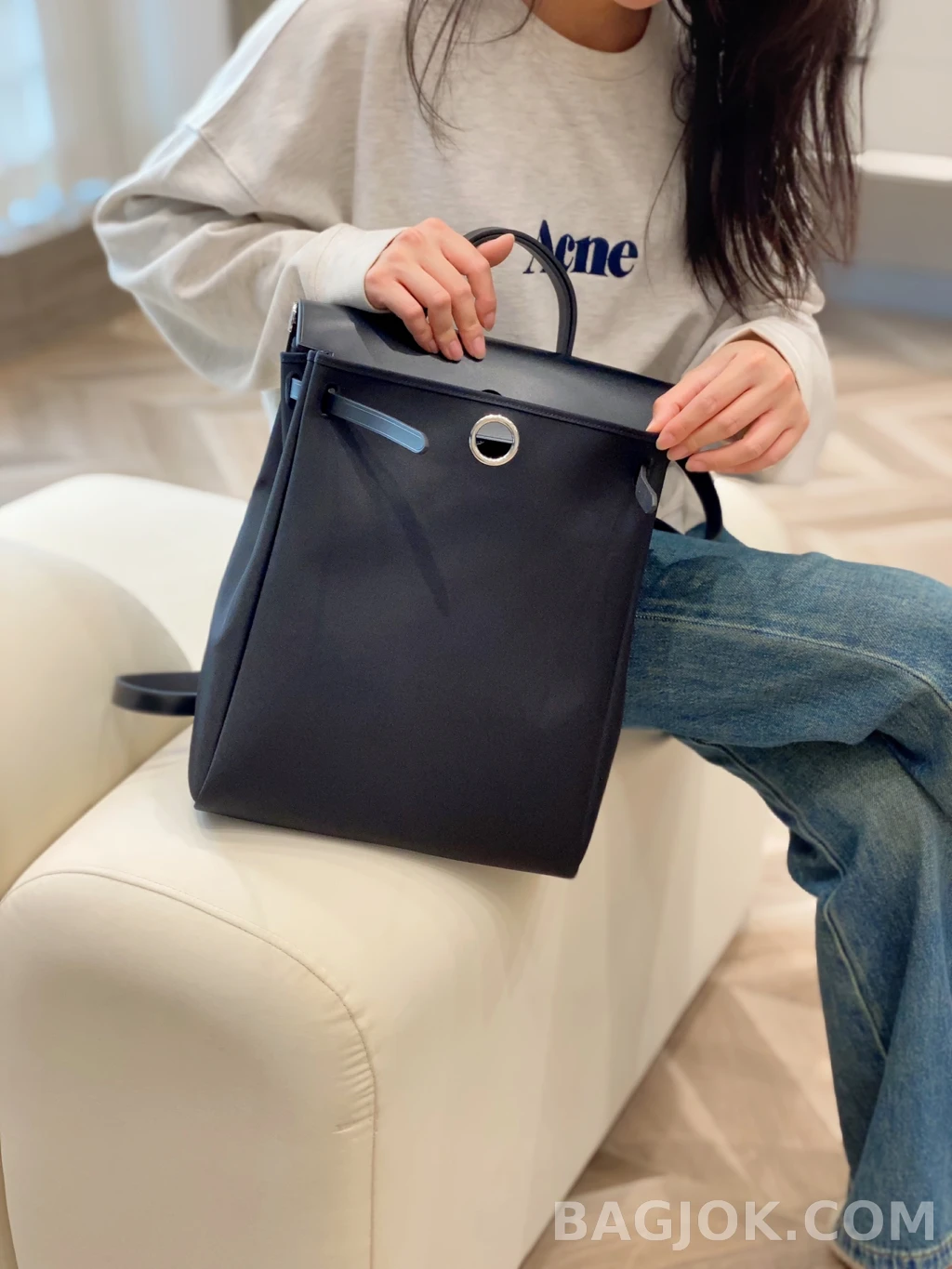 에르메스 Hermes A Dos Zip 백팩 상세 이미지
