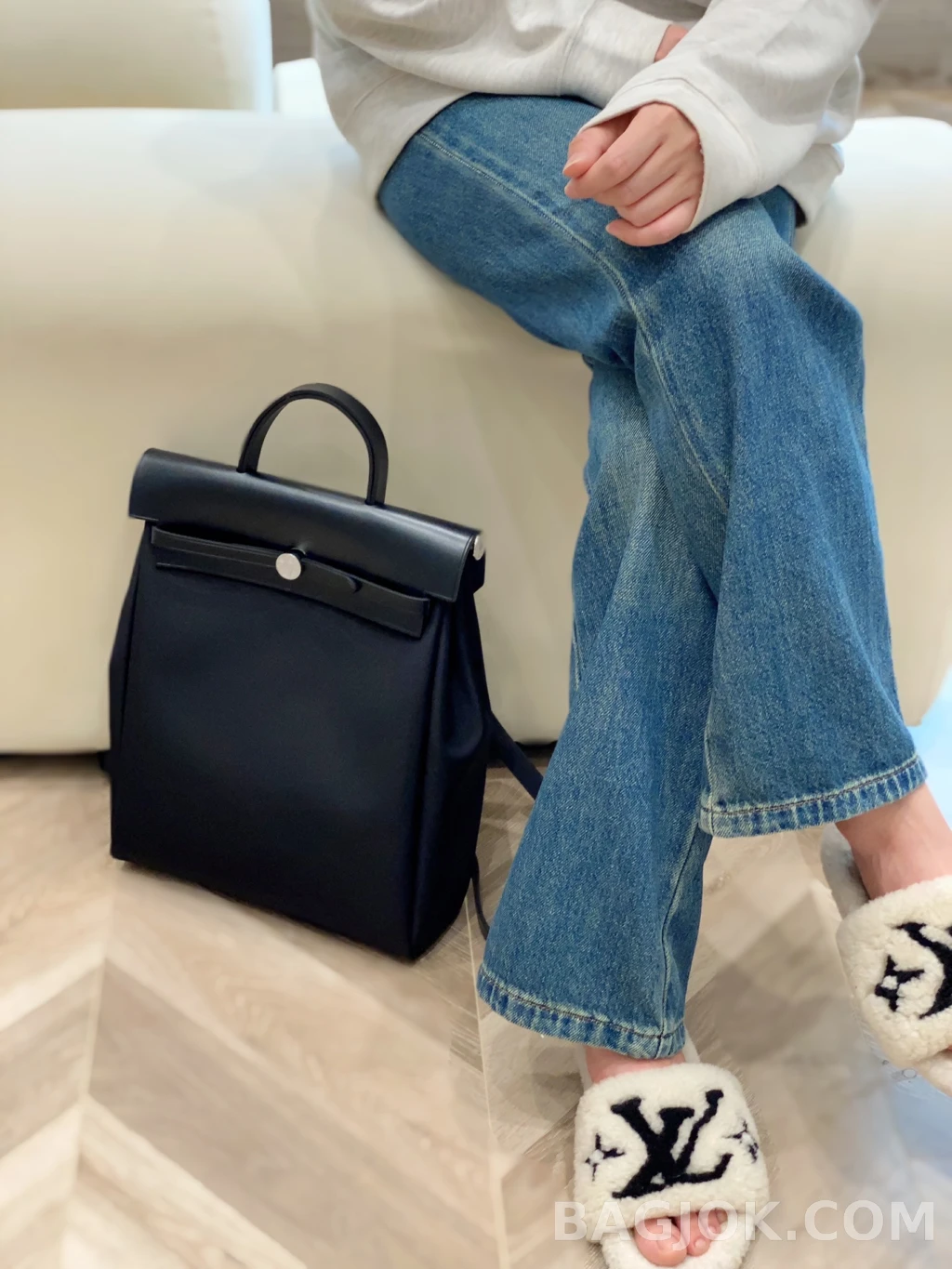 에르메스 Hermes A Dos Zip 백팩 상세 이미지