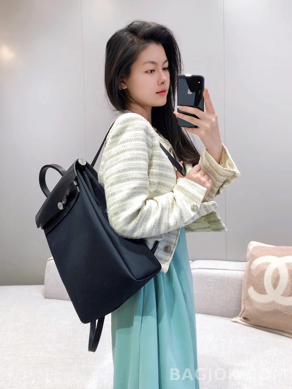 에르메스 Hermes A Dos Zip 백팩 상세 이미지