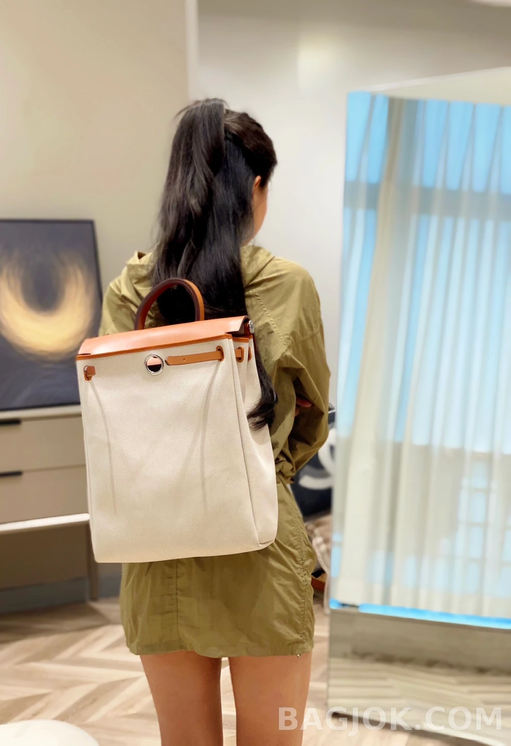 에르메스 Hermes A Dos Zip 백팩 상세 이미지