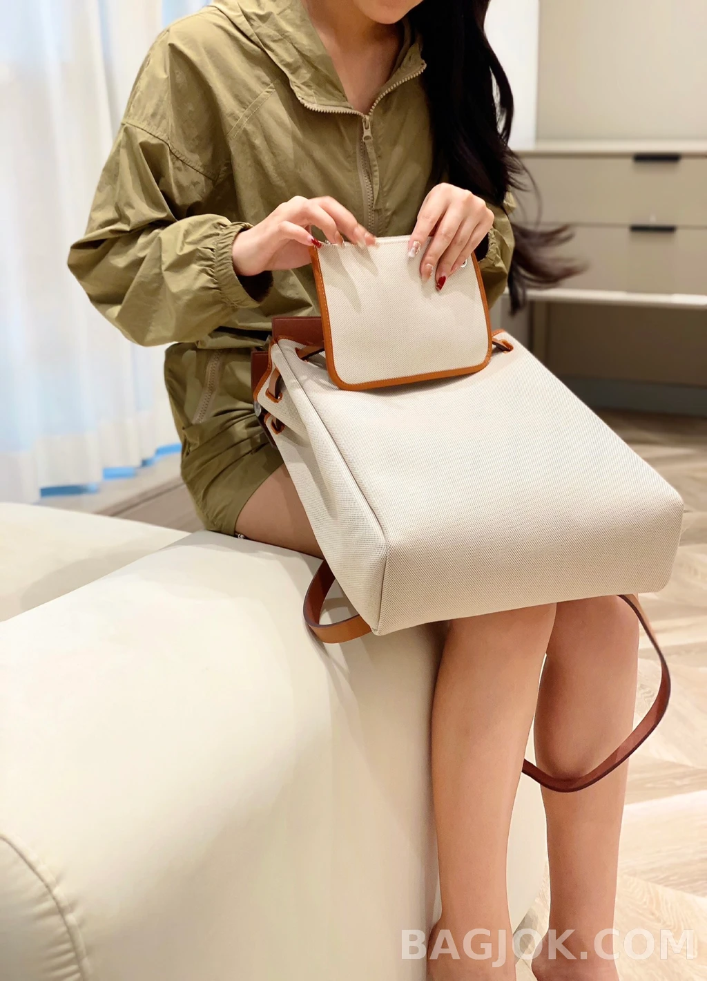 에르메스 Hermes A Dos Zip 백팩 상세 이미지
