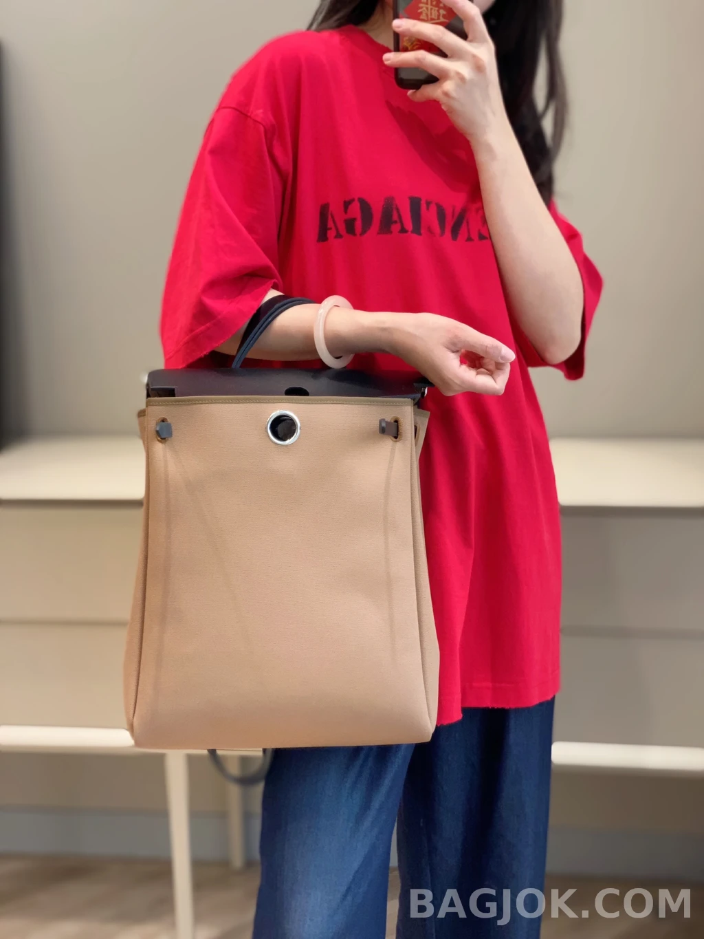 에르메스 Hermes A Dos Zip 백팩 상세 이미지