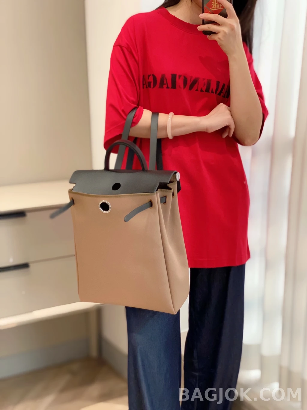 에르메스 Hermes A Dos Zip 백팩 상세 이미지