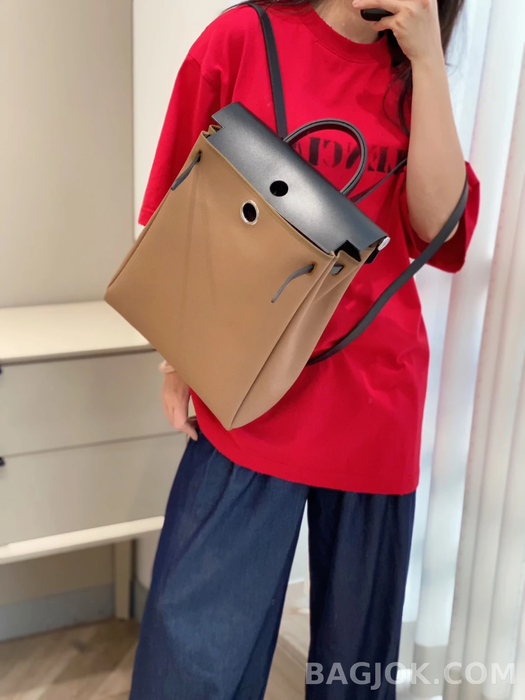 에르메스 Hermes A Dos Zip 백팩 상세 이미지