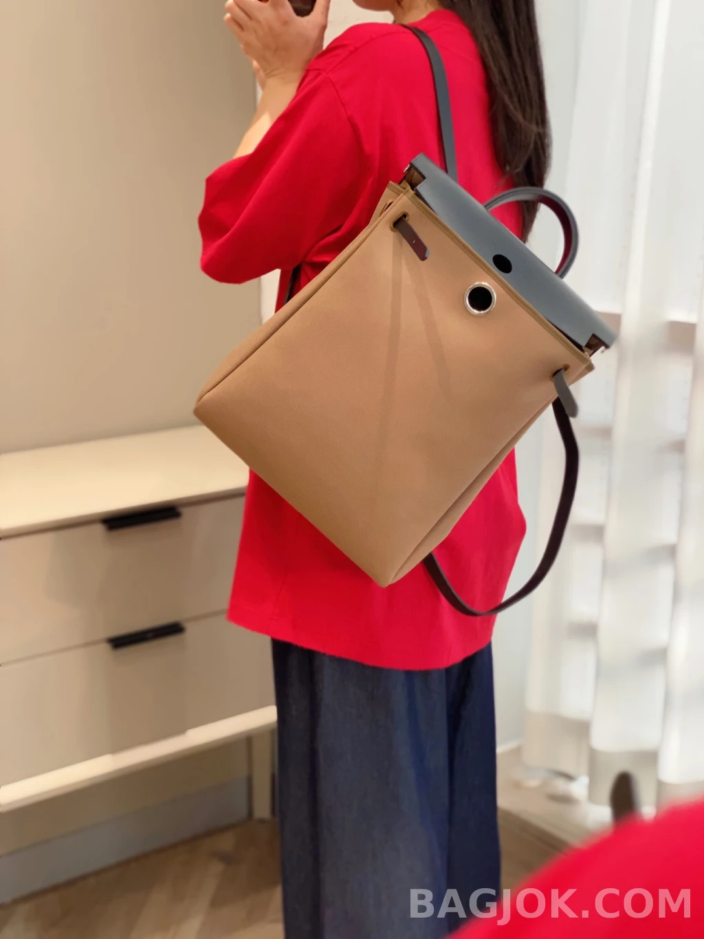 에르메스 Hermes A Dos Zip 백팩 상세 이미지
