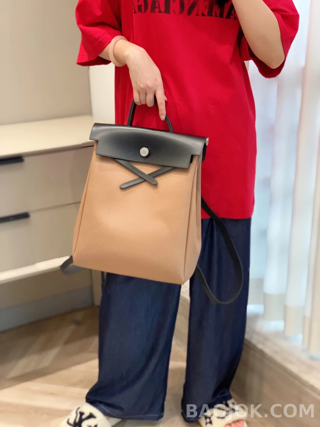 에르메스 Hermes A Dos Zip 백팩 상세 이미지