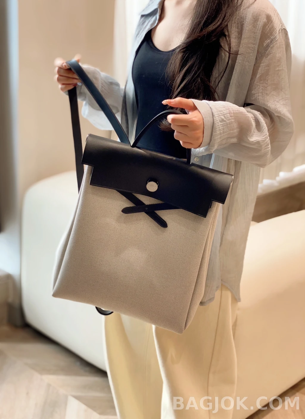 에르메스 Hermes A Dos Zip 백팩 상세 이미지