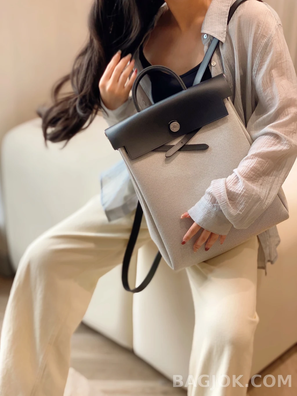에르메스 Hermes A Dos Zip 백팩 상세 이미지