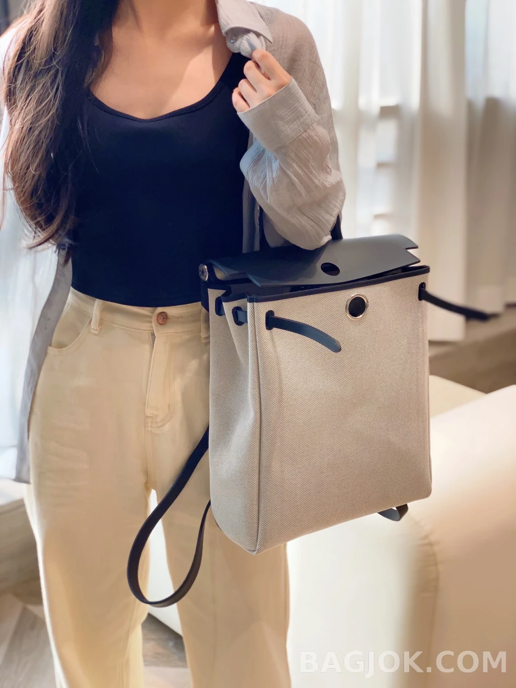 에르메스 Hermes A Dos Zip 백팩 상세 이미지