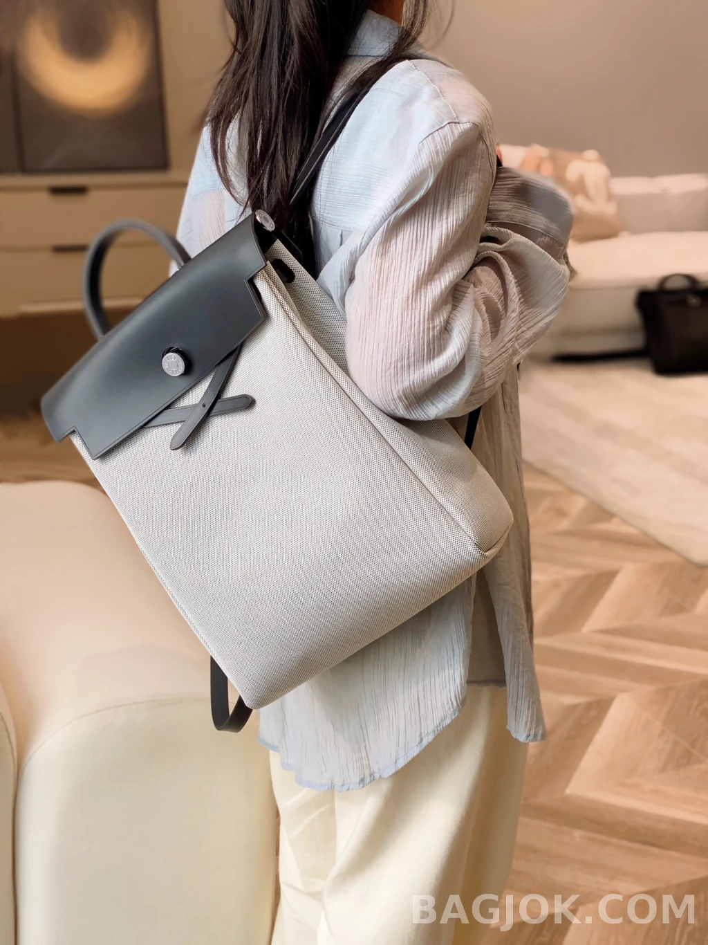 에르메스 Hermes A Dos Zip 백팩 상세 이미지
