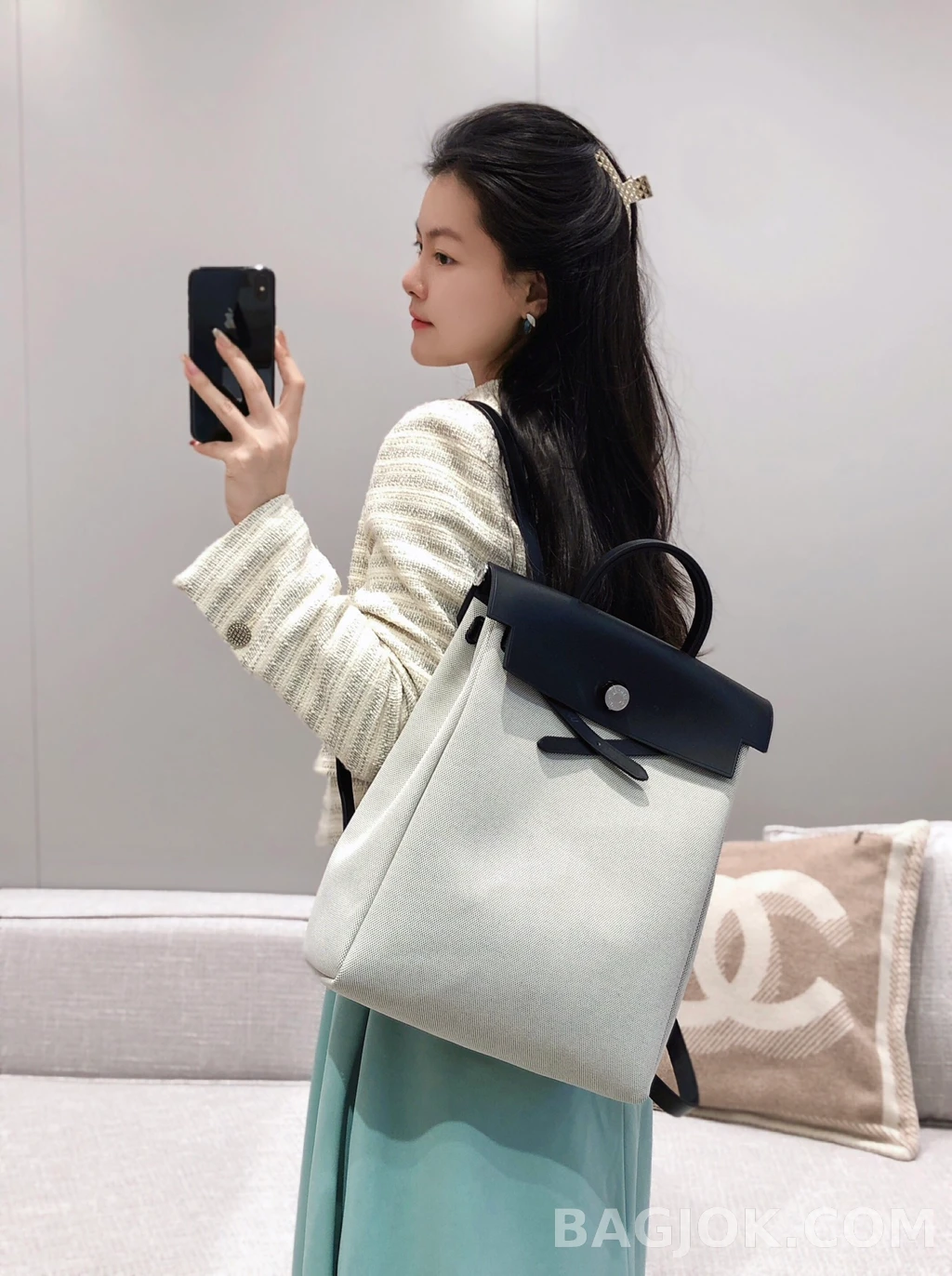 에르메스 Hermes A Dos Zip 백팩 상세 이미지