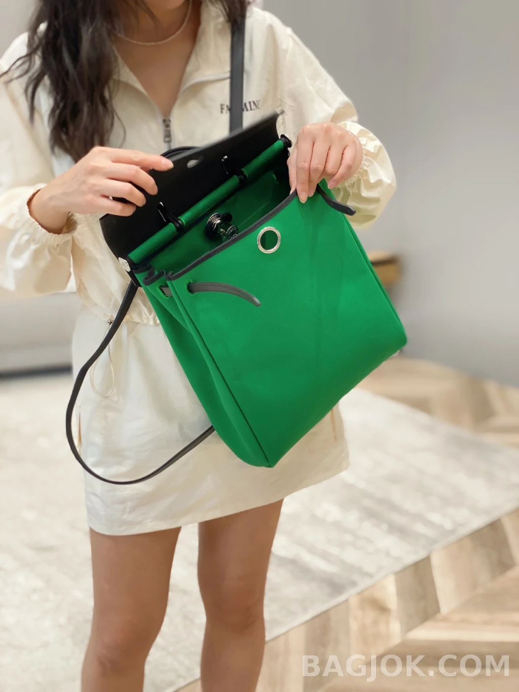 에르메스 Hermes A Dos Zip 백팩 상세 이미지