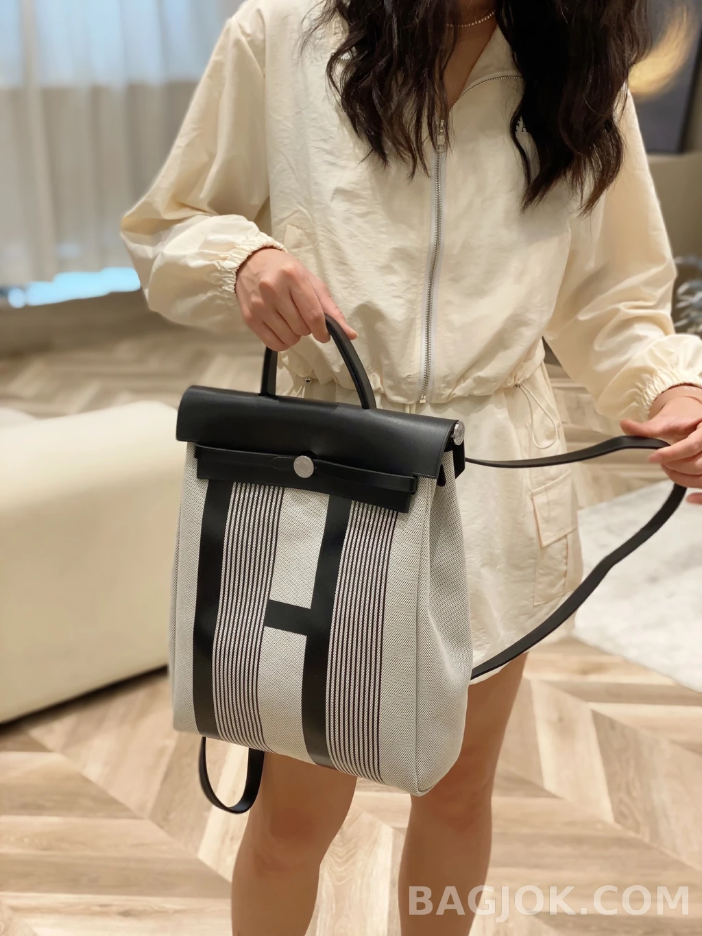 에르메스 Hermes A Dos Zip 백팩 상세 이미지